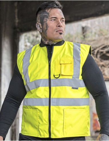 KOR-KXTABW-Hi-Vis Reversible Safety Bodywarmer Ural 2-in-1